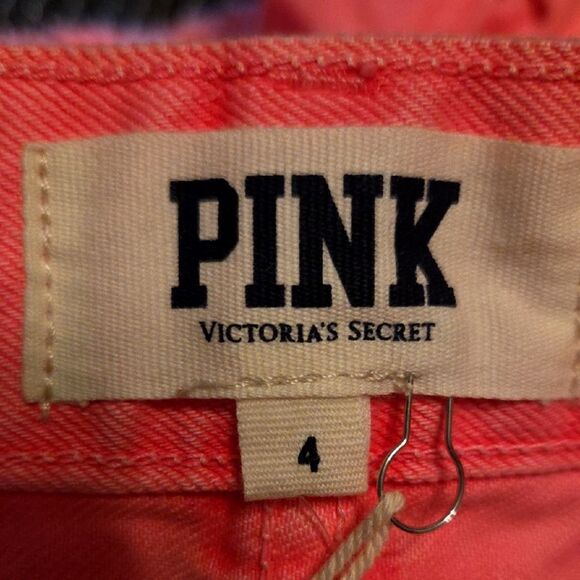 NEW Deadstock PINK Victoria's Secret Shorts Barbie Pink Womens Size 4 - Picture 4 of 6